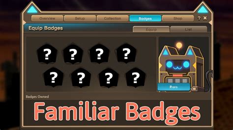 maplestory best familiar badges
